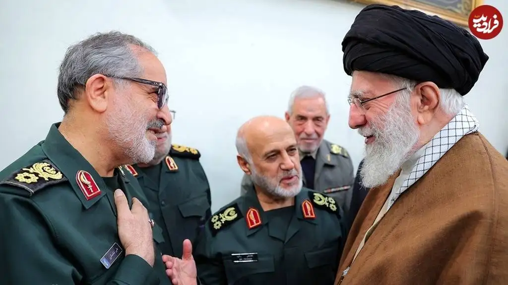 عکس؛ سفر در زمان؛ «سرلشکر رشید و سردار شادمانی» در بیت رهبری