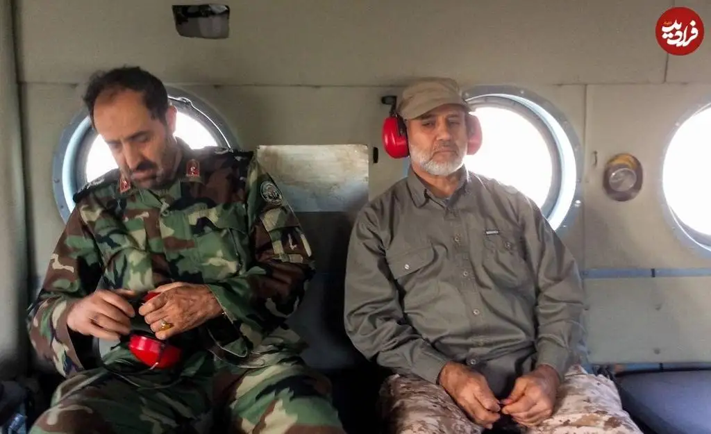 عکس؛ سفر در زمان؛ «سردار شادمانی و سرلشکر رشید» در یک ماموریت؛ دهه 90