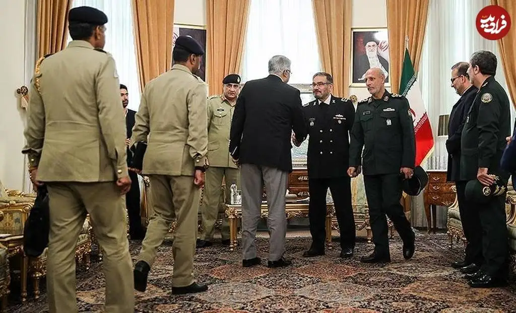 عکس؛ سفر در زمان؛ دیدار «شمخانی و سردار محرابی با فرمانده ارتش پاکستان»؛ سال 98