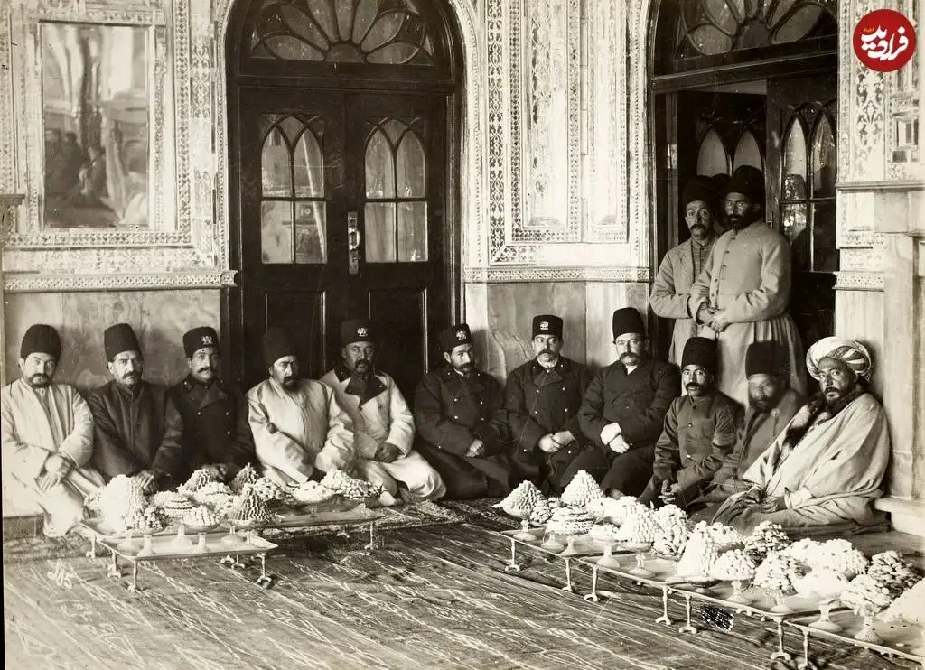 تصاویر؛ سفر به عصر قاجار؛ از «مهمانی اعیانی در کاخ شاه» تا «زن اروپایی با چادر و قلیان»