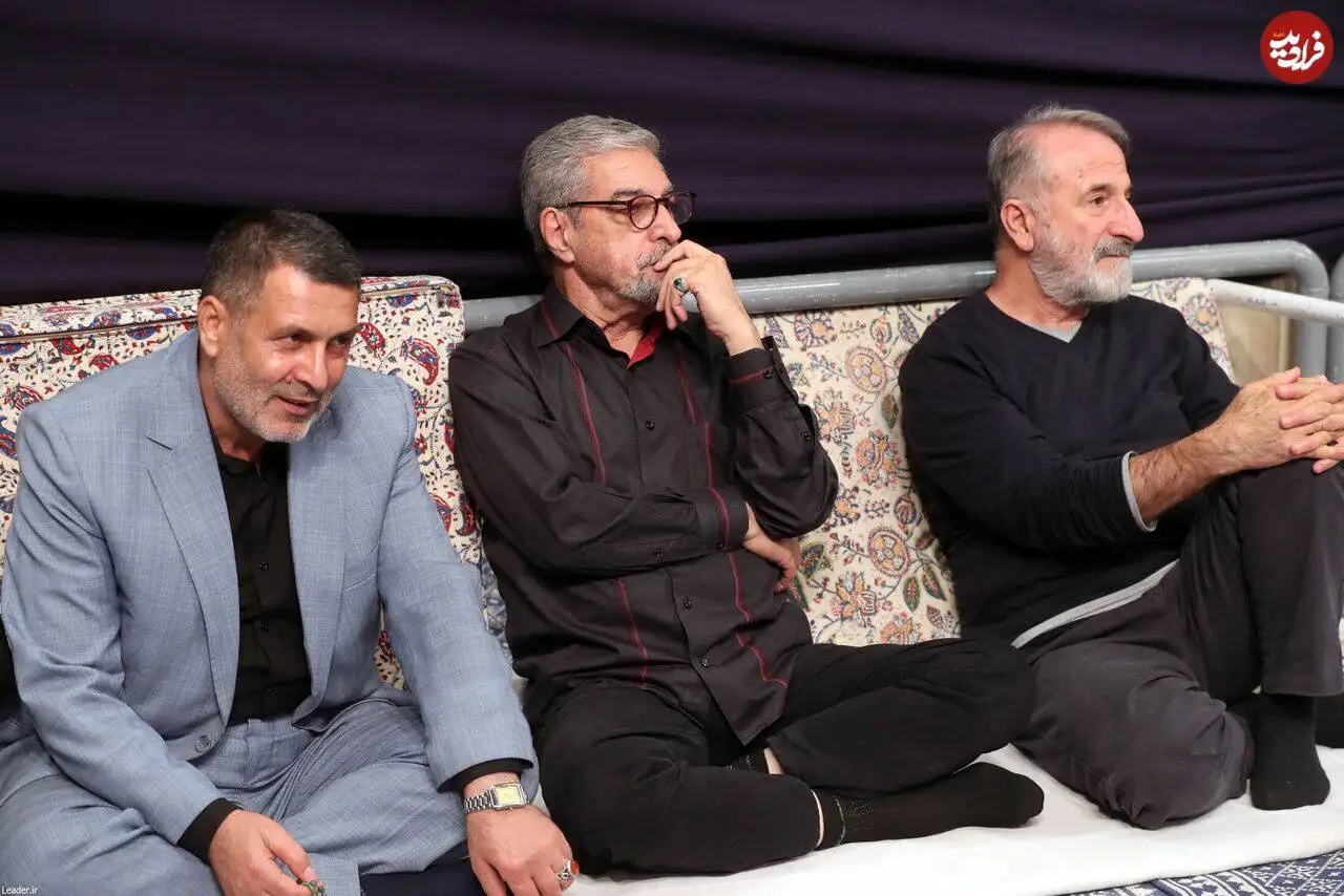 عکس؛ سفر در زمان؛ «بهروز افخمی و مهران رجبی» در بیت رهبری؛ سال 1403