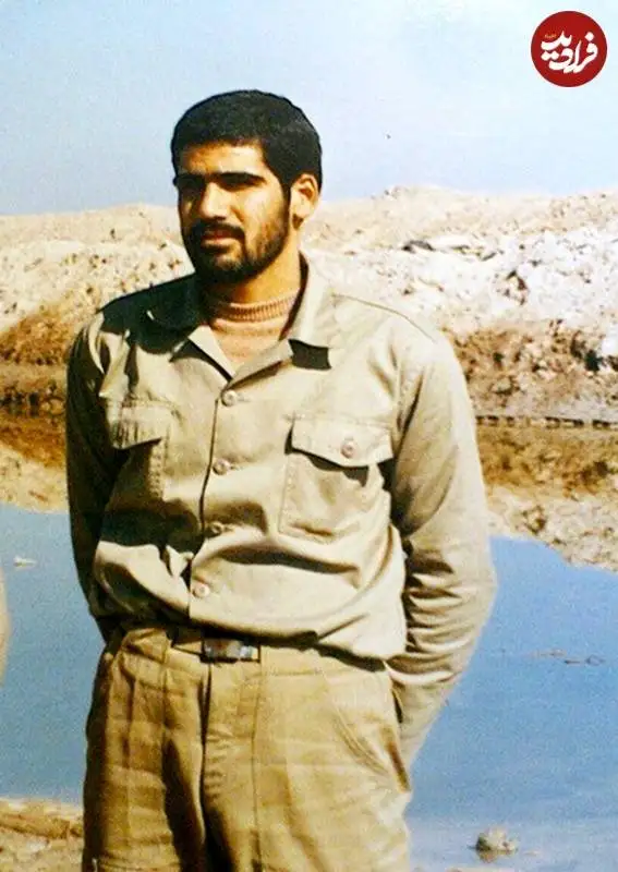 عکس؛ سفر به تاریخ؛ چهرۀ «امیر پوردستان» در دوران جوانی در جبهه؛ دهۀ 60