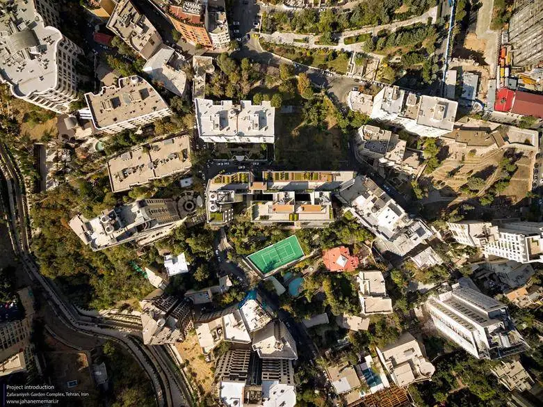 تصاویر؛ باغ زعفرانیه: آپارتمان نشینی با رویکرد جعبه گیاه در قلب تهران؛ برنده جایزه معمار ایران