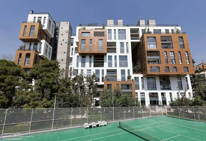 تصاویر؛ باغ زعفرانیه: آپارتمان نشینی با رویکرد جعبه گیاه در قلب تهران؛ برنده جایزه معمار ایران