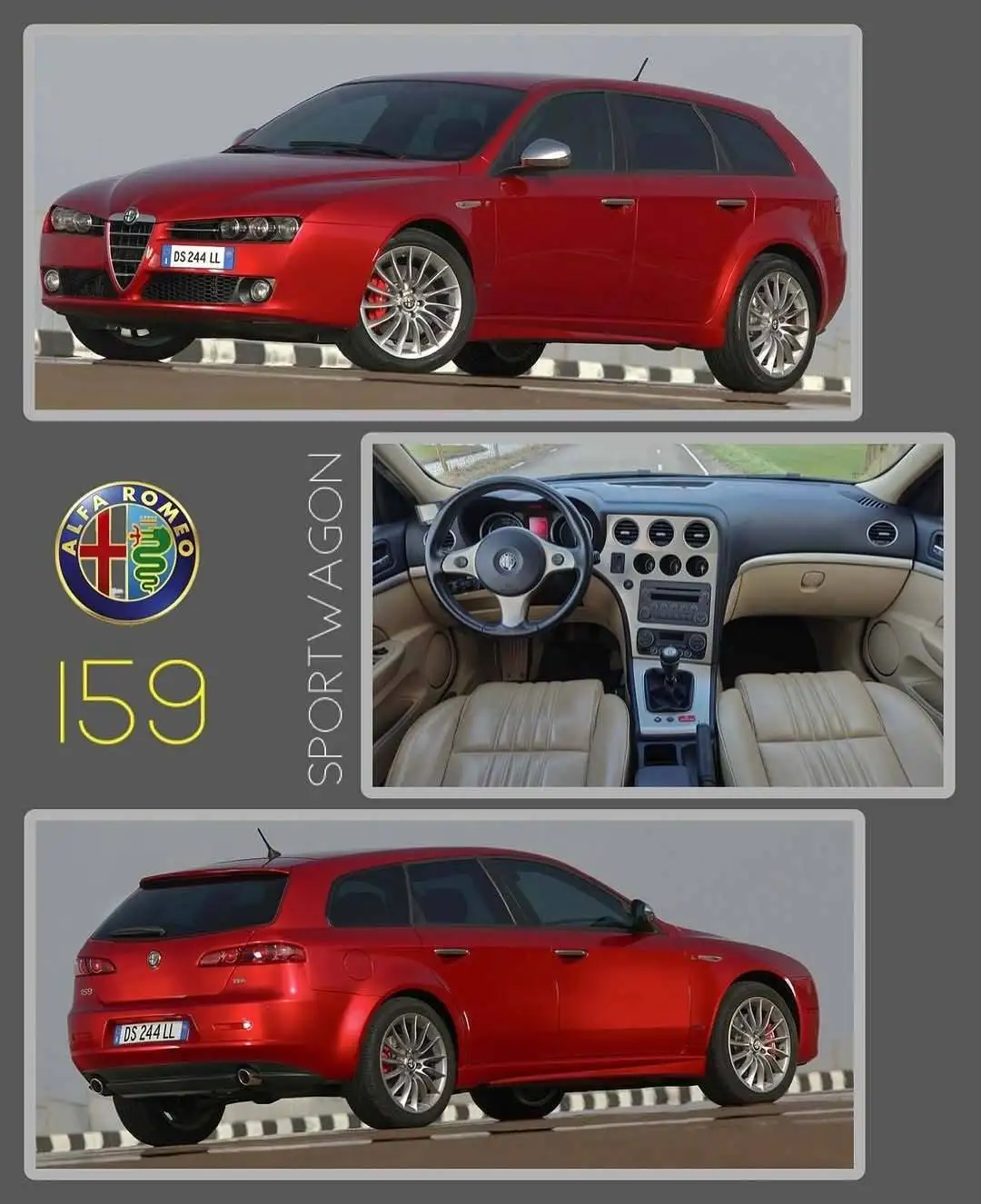 تصاویر؛ کدهای 155، 156 و 159 در آلفا رومئو چگونه تکامل یافتند