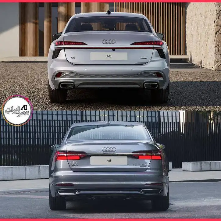 تصاویر؛ نسل ششم آئودی a6؛ یک اثر هنری آلمانی 