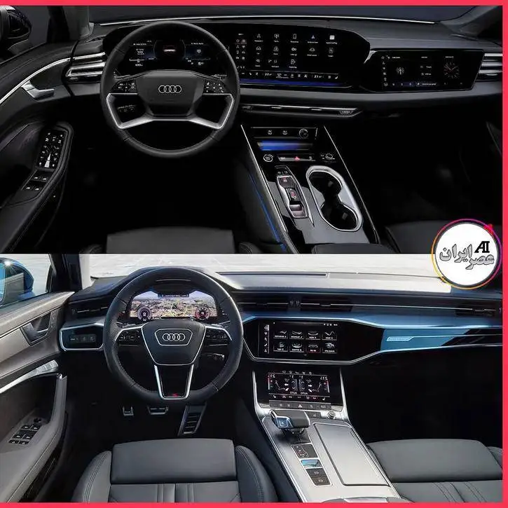 تصاویر؛ نسل ششم آئودی a6؛ یک اثر هنری آلمانی 