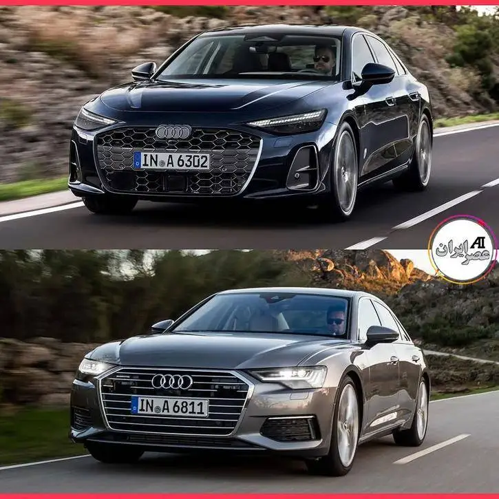 تصاویر؛ نسل ششم آئودی a6؛ یک اثر هنری آلمانی 
