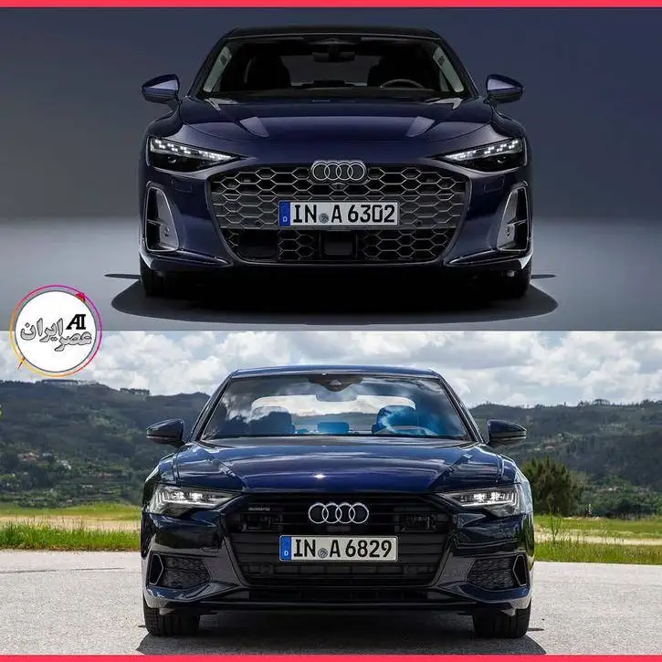 تصاویر؛ نسل ششم آئودی a6؛ یک اثر هنری آلمانی 