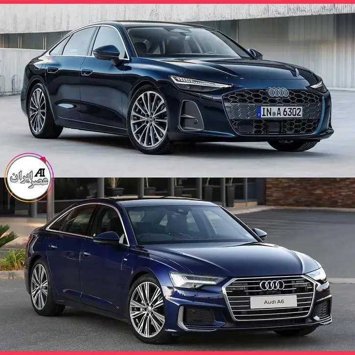 تصاویر؛ نسل ششم آئودی a6؛ یک اثر هنری آلمانی 