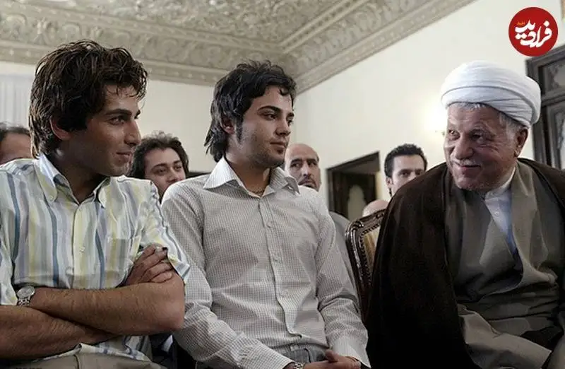 عکس؛ سفر به تاریخ؛ «هاشمی رفسنجانی» در کنار «حمید گودرزی و مهدی سلوکی»؛ سال 1384