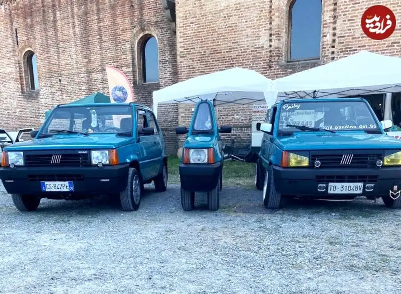 تصاویر؛ باریک ترین خودروی دنیا با ظاهر خنده دار که واقعا حرکت می کند