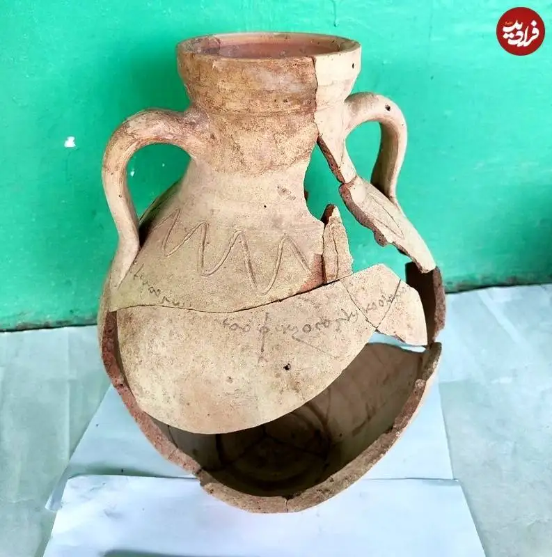 کوزۀ 2 هزارسالۀ «ساگکین خانم» در تاجیکستان کشف شد