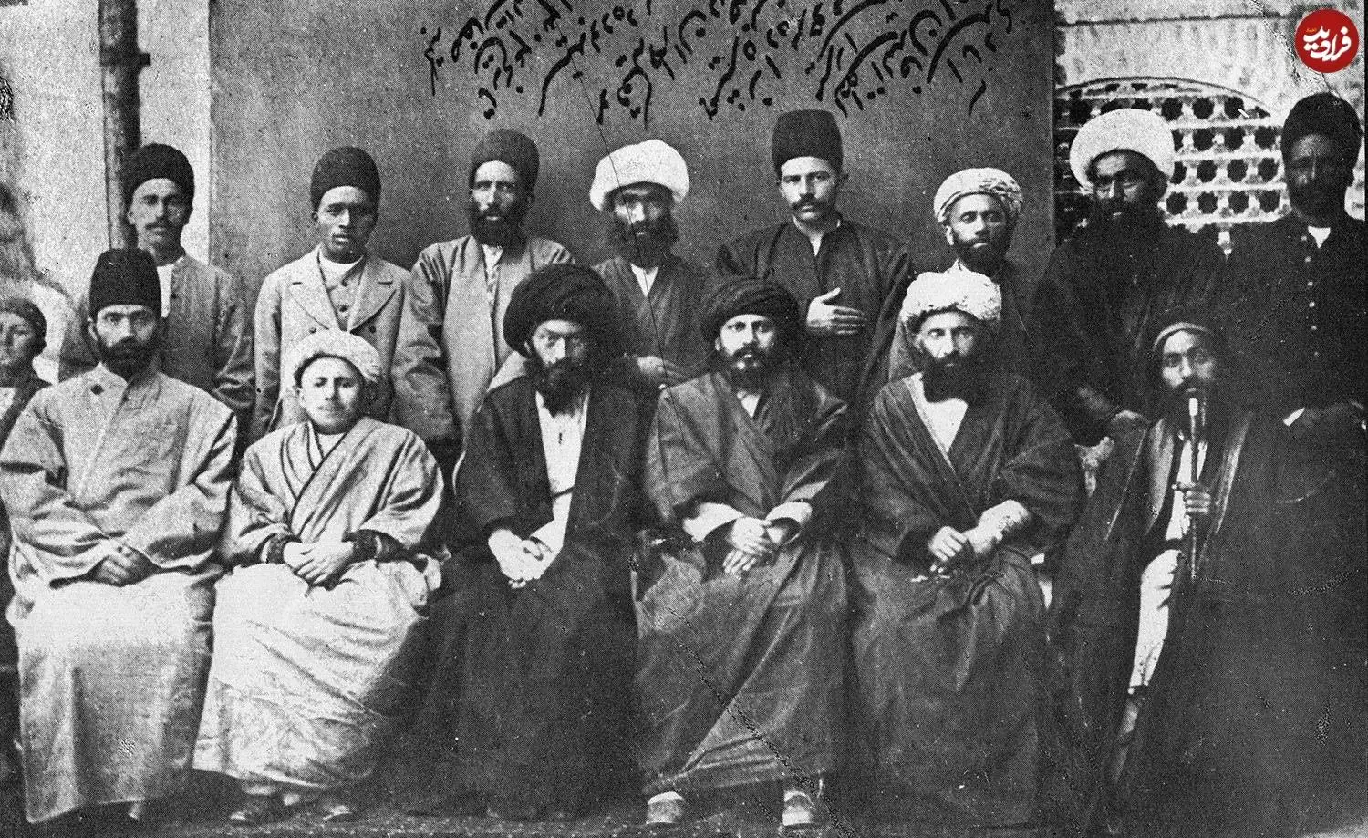 عکس؛ سفر در تاریخ؛ «سیدجمال الدین اسدآبادی در سفر به ایران و در کنار علمای تهران»؛ دهه 1260