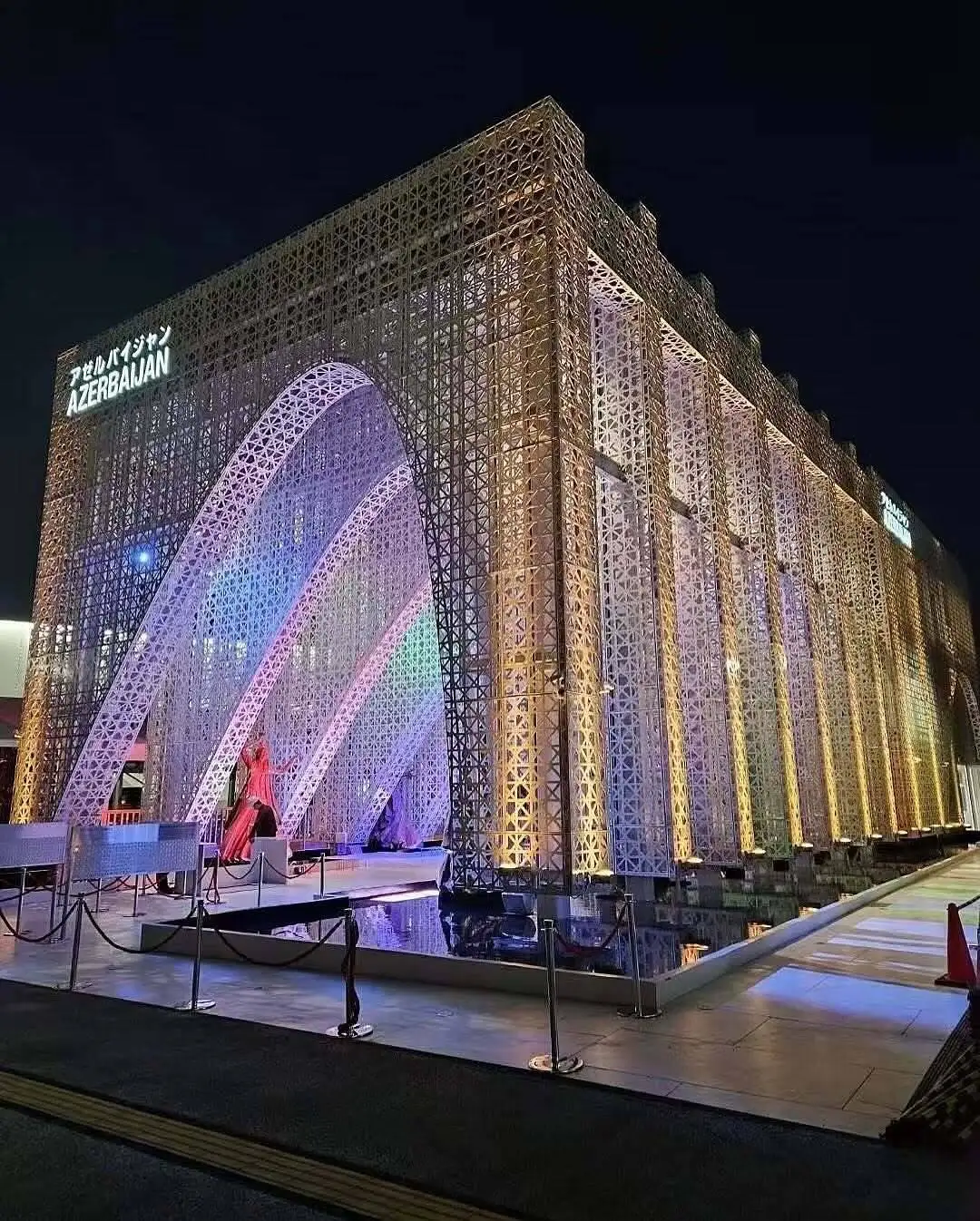 تصاویر؛ پاویون آذربایجان در اکسپو اوزاکا 2025: تلفیق هفت گنبد با معماری پارامتریک!