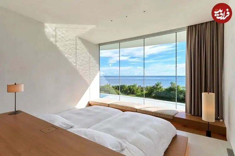 تصاویر؛ یک ویلای شگفت انگیز با «باغ روی سقف» که معمار مشهور ژاپنی ساخته است