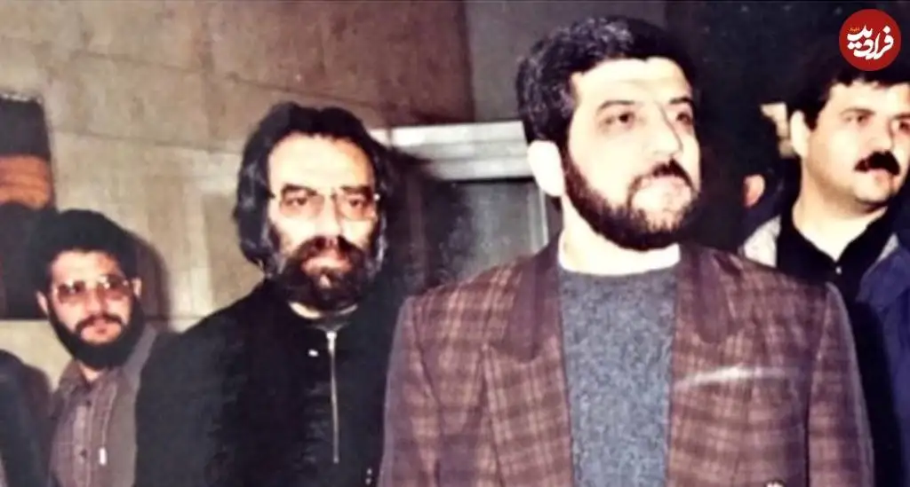 عکس؛ سفر در زمان؛ «ضرغامی و مسعود کیمیایی» در یک مراسم سیاسی؛ دهه 70