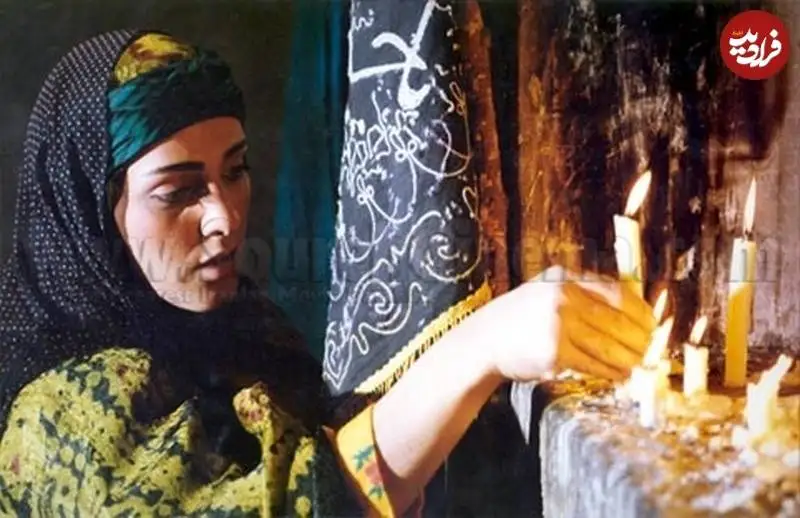 عکس؛ سفر به تاریخ؛ چهرۀ «رویا نونهالی» در 27 سالگی در چهارمین فیلمش؛ سال 1368