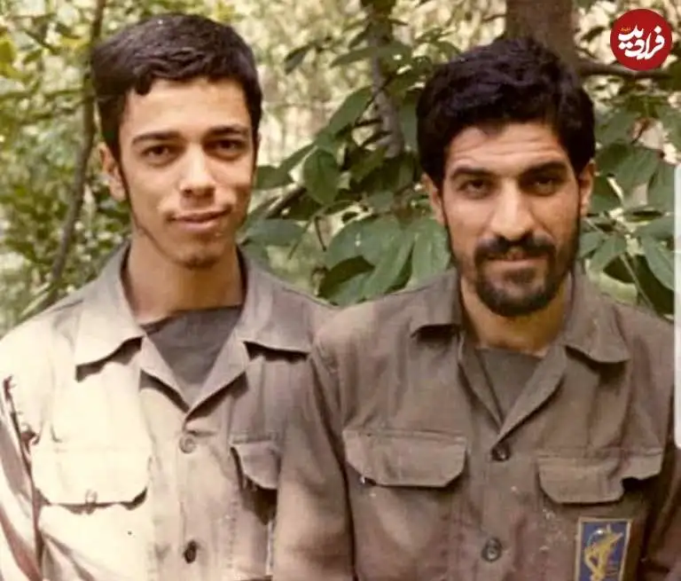 عکس؛ سفر در زمان؛ «سرلشکر باقری در کنار صادق آهنگران» در ایام جنگ؛ دهه 60