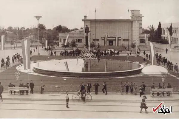 عکس؛ سفر در زمان؛ دهه 30؛ تصویر کمتر دیده شده از میدان شهرداری ساری