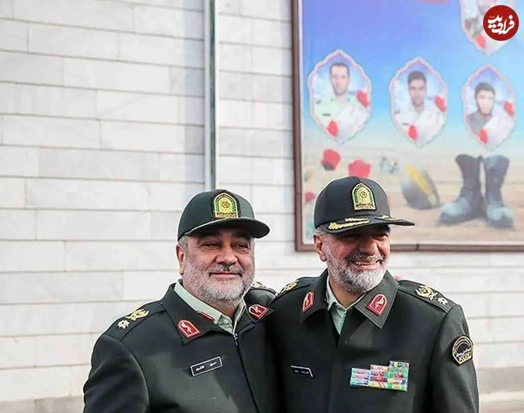 عکس؛ سفر در زمان؛ ژست های صمیمی «سردار اشتری و سردار رادان» در سال 1401