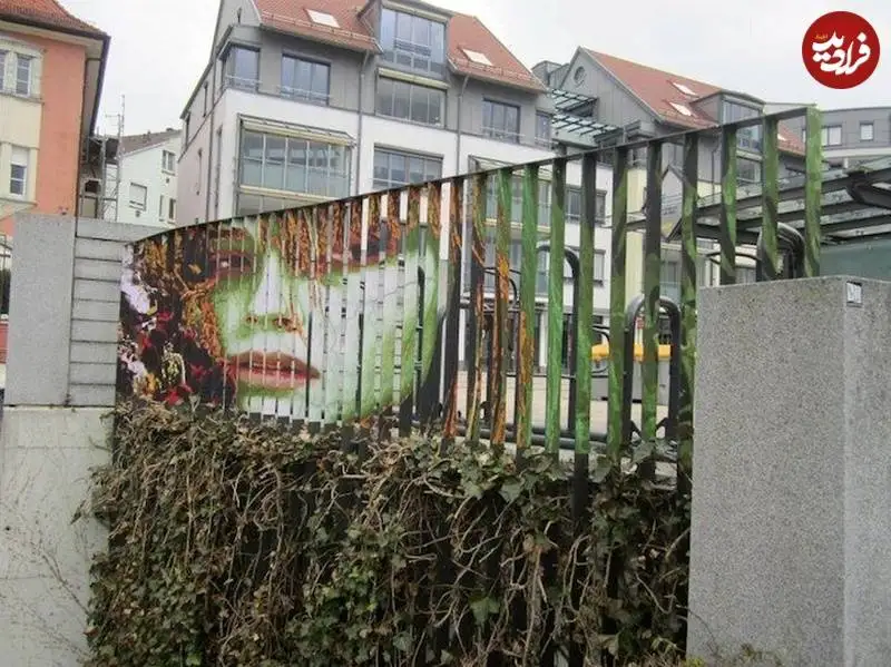 تصاویر؛ هنر خیابانی؛ شاهکارهای خلاقانه ای که میان «نرده ها» پنهان شده اند