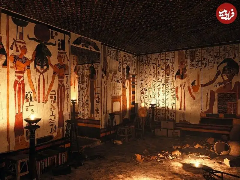 نقاشی های شگفت انگیز مقبرۀ «نفرتاری»؛ ملکۀ مصر باستان که «خورشید برایش می تابید»