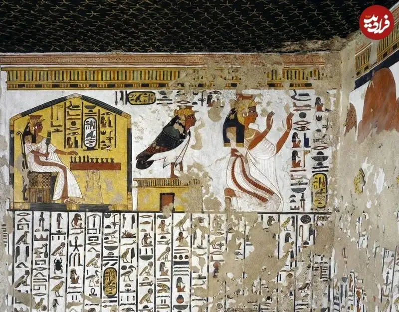 نقاشی های شگفت انگیز مقبرۀ «نفرتاری»؛ ملکۀ مصر باستان که «خورشید برایش می تابید»