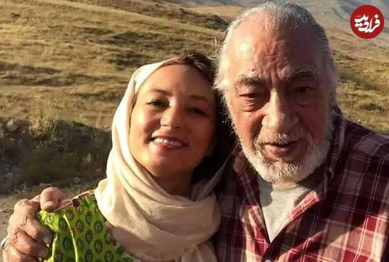 عکس؛ سفر زمان؛ چهرۀ «رئیس خوارج» در سریال مختارنامه در کنار دخترش «سحر ولدبیگی»