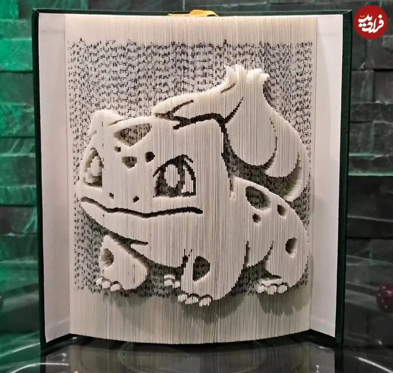 تصاویر؛ خلاقیت هنرمندانی که از «کتاب ها» آثار هنری خلق می کنند