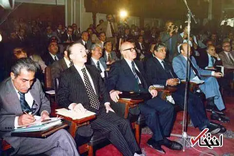 عکس؛ سفر در زمان؛ دولت شریف امامی در انتظار رای اعتماد