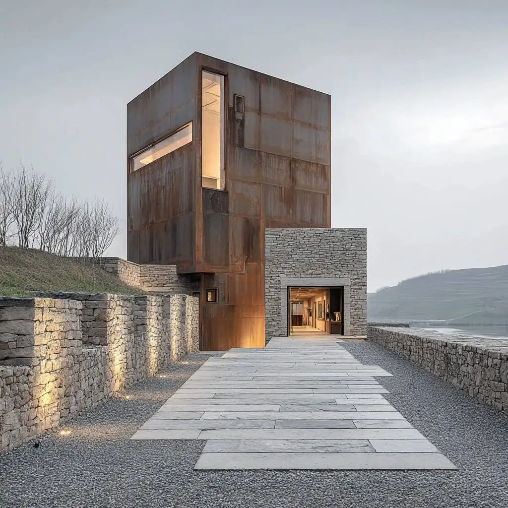 تصاویر؛ یک خانه با مواد مقاوم، کم هزینه و مدرن طراحی کن؛ پاسخ از هوش مصنوعی را ببینید!