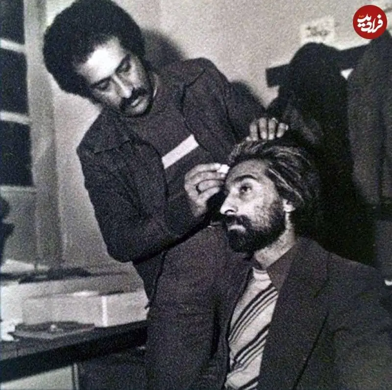 عکس؛ سفر به تاریخ؛ چهرۀ «رفاعه» (مختارنامه) در 42 سالگی در کنار برادرش «داریوش ارجمند»