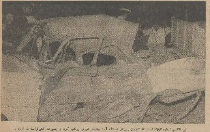 تصاویر؛ سفر در زمان؛ تصادفات کامیون ها در تهران خبرساز شد! 