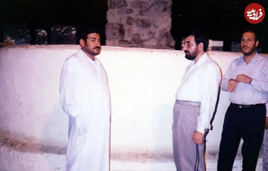 عکس؛ سفر در زمان؛ «علی شمخانی در کنار محسن رضایی» در عربستان؛ دهه 70