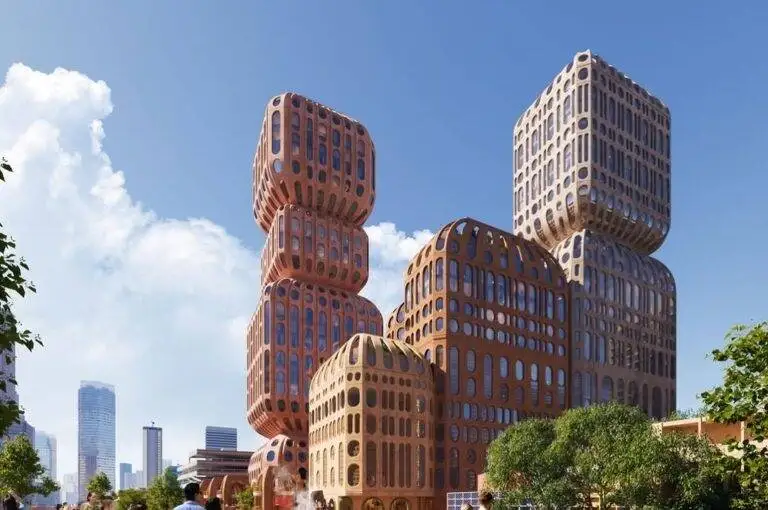 تصاویر؛ شاهکار معماری در تایلند؛ هتلی که دقیقا شبیه فانوس است