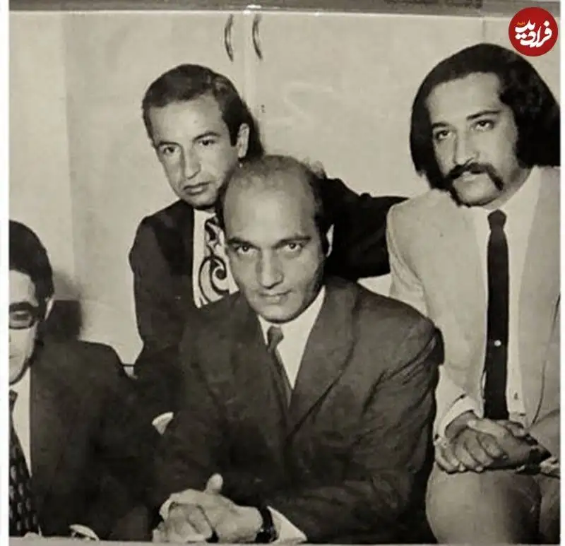 عکس؛ سفر به تاریخ؛ «حشمت فردوس» در 27 سالگی در کنار «دکتر شریعتی»؛ سال 1350