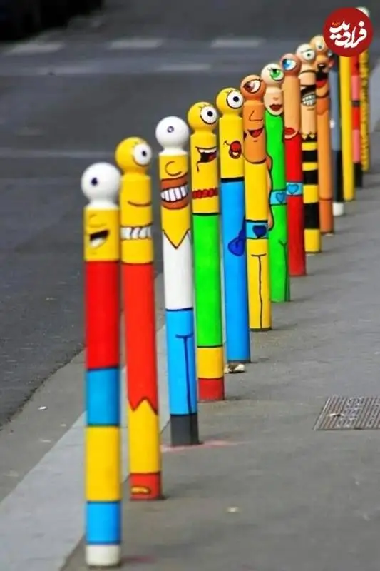 تصاویر؛ هنر خیابانی؛ خلاقیت هنرمند فرانسوی که جانوران «تک چشم» را به خیابان می آورد