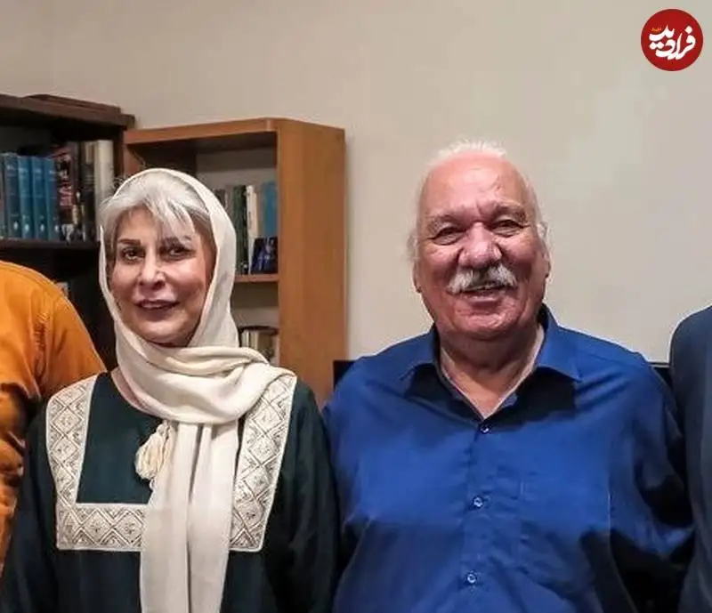 عکس؛ سفر زمان؛ «جلال سردابی» سریال «رسم عاشقی» بعد از 20 سال در کنار همسرش