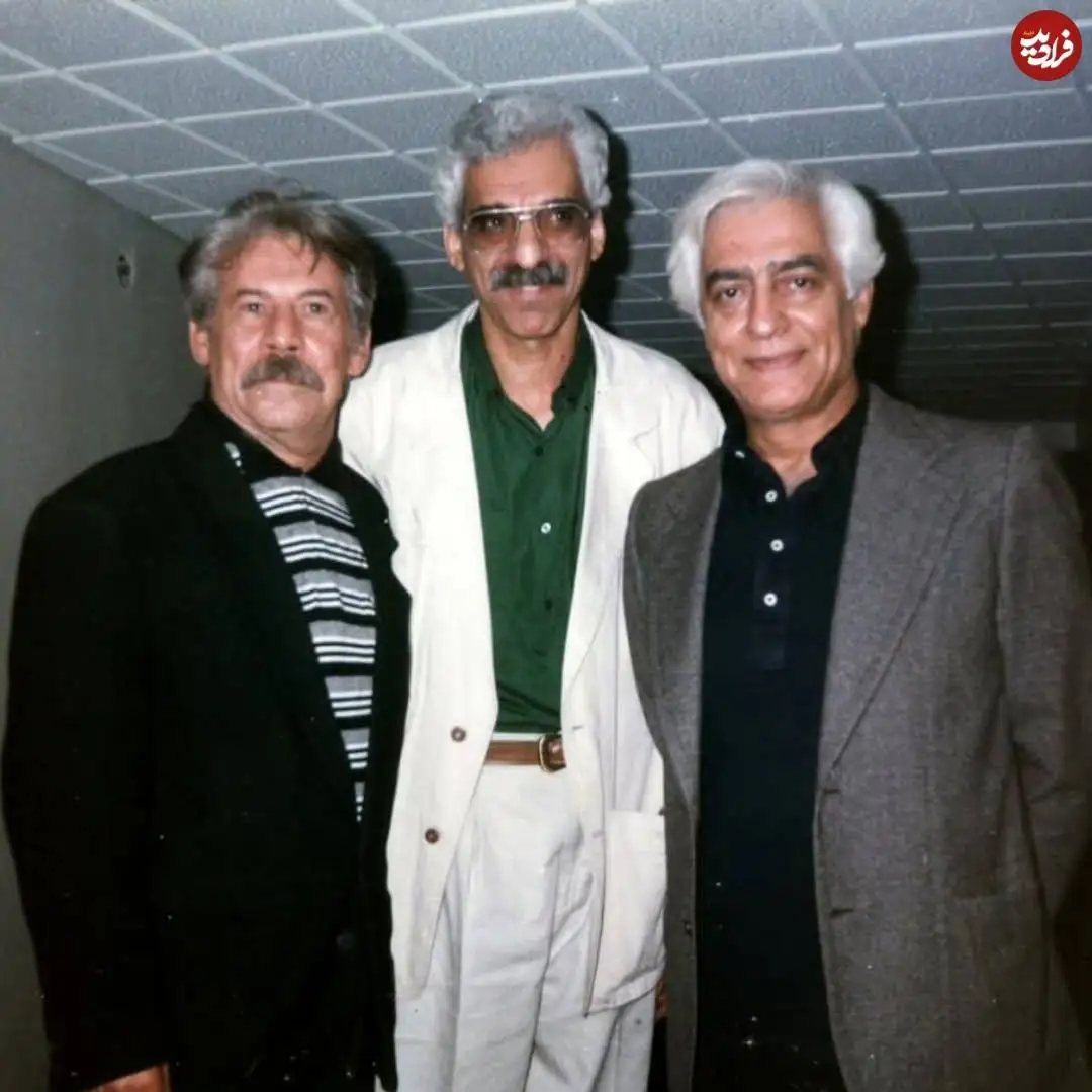 عکس؛ سفر در زمان؛ دیدار «فردین، کیومرث پوراحمد و داوود رشیدی» در دهه 70