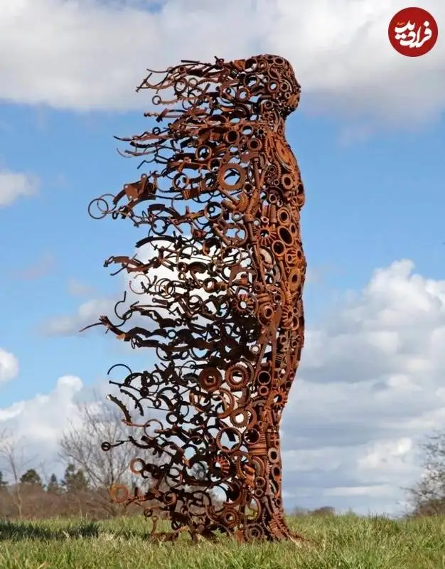 تصاویر؛ هنرهای خیابانی؛ شاهکارهای خلاقانه ای که با «مواد بازیافتی» ساخته شده اند