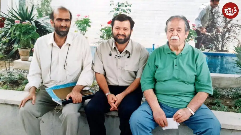 عکس؛ سفر در زمان؛ «سیدعلی صالحی در کنار محمدعلی کشاورز و کریم اکبری مبارکه»؛ سال 82