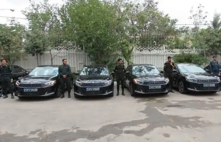 تصاویر؛ ماشین بهمن ریسپکت به ناوگان پلیس ایران اضافه شد