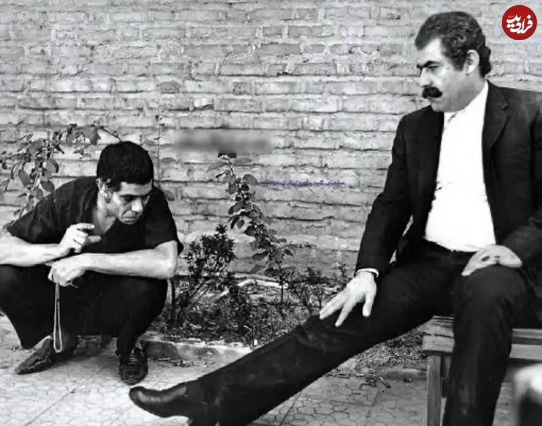 عکس؛ سفر در زمان؛ «عنایت بخشی در کنار بهروز وثوقی»؛ سال 1353