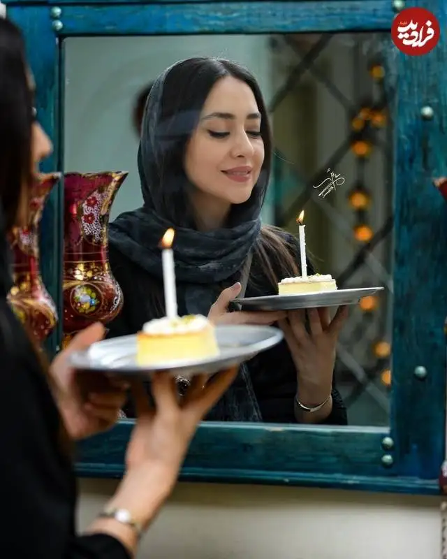 عکس؛ سفر زمان؛ چهرۀ «شادی مستشارنیا» (سریال کلاه پهلوی) در جشن تولد 42 سالگی اش