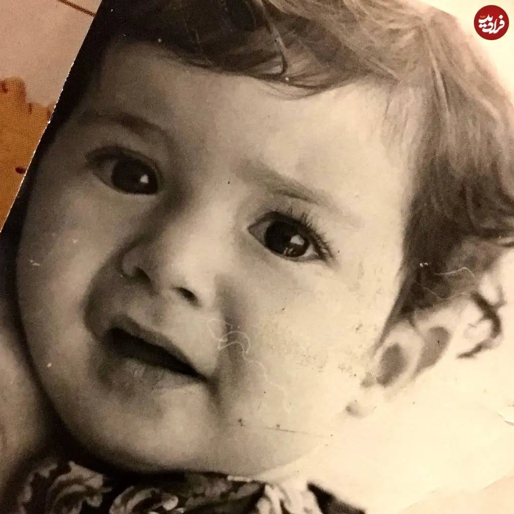 عکس؛ سفر در زمان؛ «فهیمه معمولی» سریال پایتخت در ماه های نخست تولد؛ سال 55