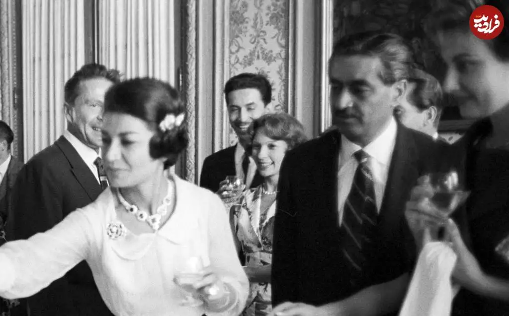 عکس؛ سفر در زمان؛ «اولین رئیس ساواک در مراسم عروسی سوم اشرف پهلوی»؛ سال 1339