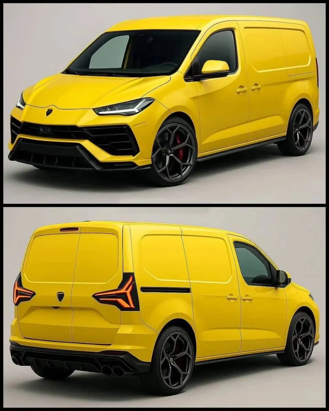 عکس؛ ون لامبورگینی اوروس و طرحی که وایرال شده است