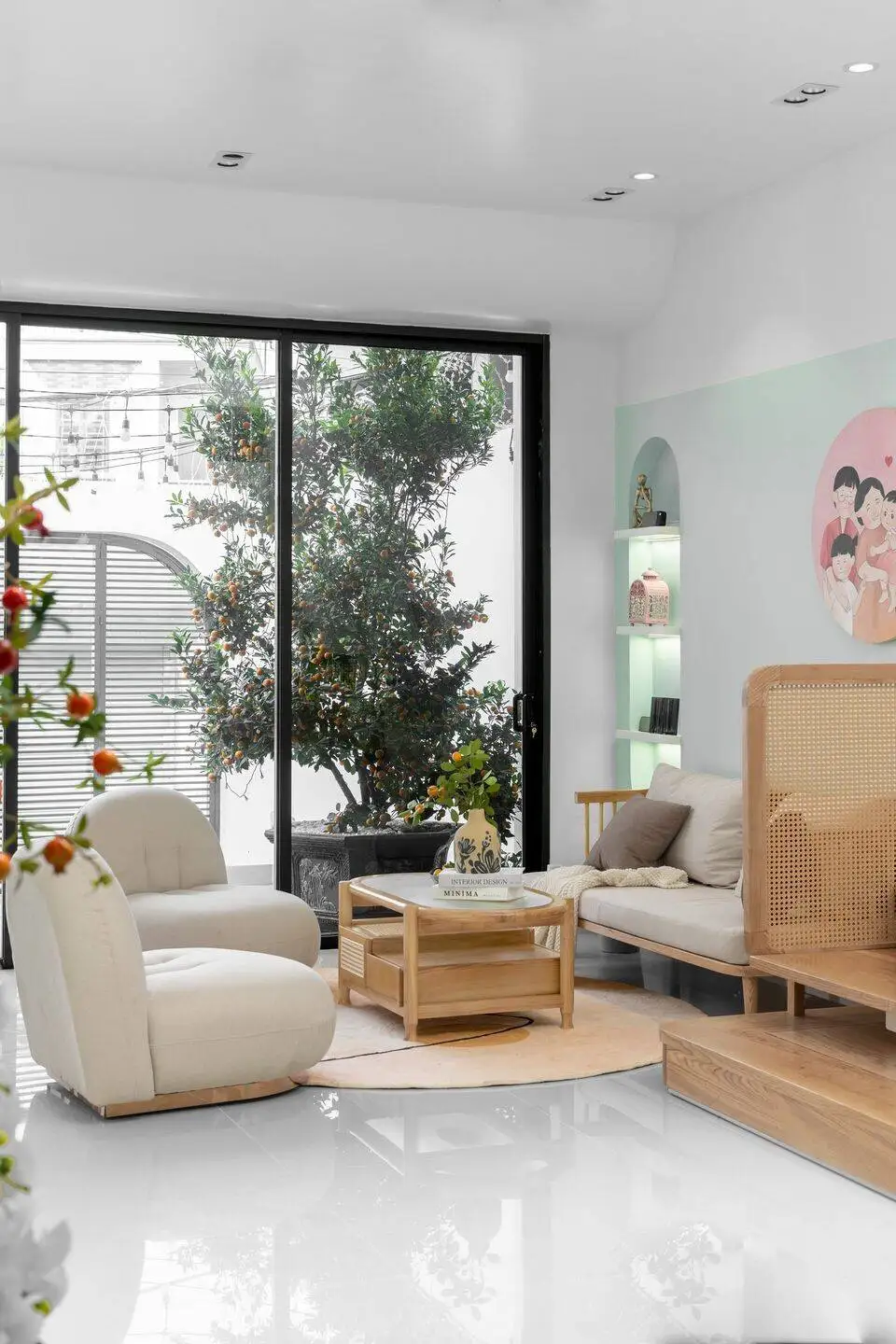 تصاویر؛ خانه قشنگ روستا؛ معماری زیبایی خلق می کند