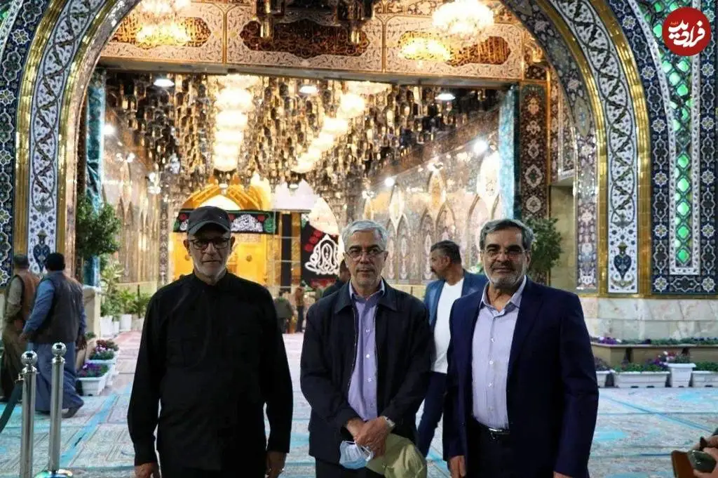 عکس؛ سفر در زمان؛ «سرلشکر باقری» به همراه معاونان اش در کربلا؛ سال 1402